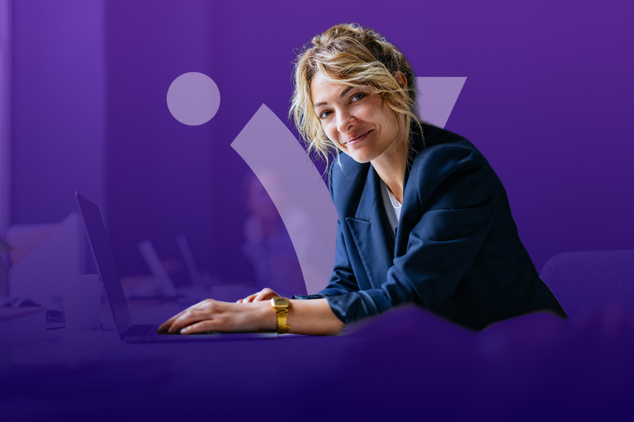 Woman in Blazer smiling